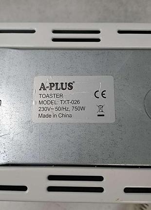 Тостер б/у a-plus ts-2030 (txt-026) 9