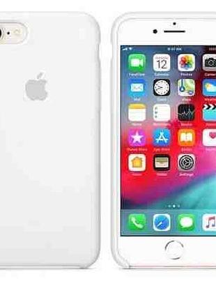 Чехол для мобильного телефона original silicon case iphone 7 white
