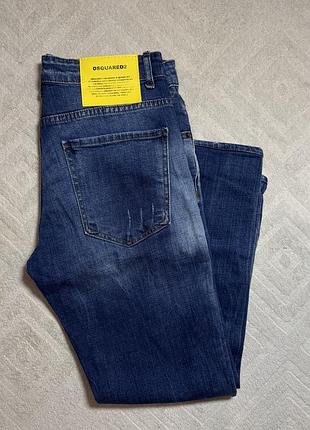 Джинси чоловічі dsquared2 сині, розмір 46