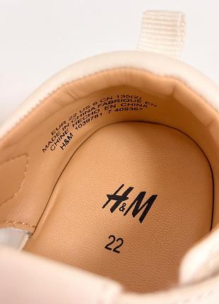 Сандалі босоніжки дитячі 22 білі h&m 7