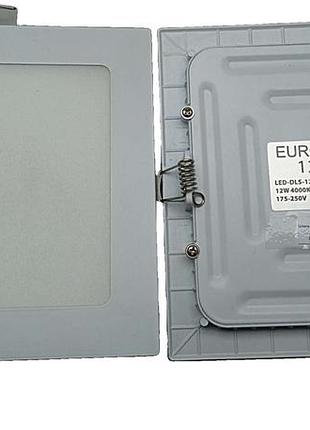 Настінно-стельовий світильник б/у eurolamp led-dls-12/4 12 w 4000 k