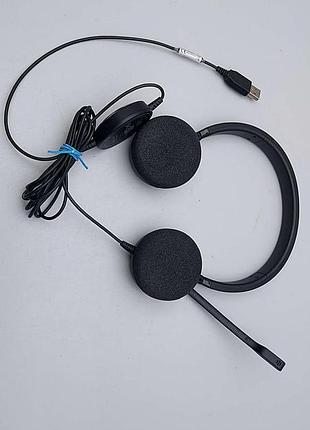Наушники bluetooth-гарнитура б/у jabra evolve 20 ms stereo (4999-823-109)