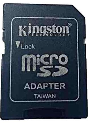 Карта флеш пам'яті б/у microsd-sd adapter