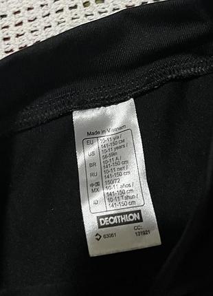 Стильний чорний лонг від бренду decathilon 4