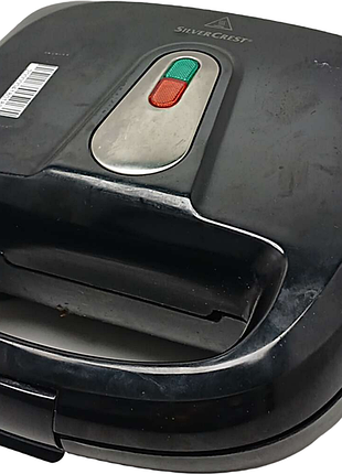 Сэндвичница вафельница для выпечки б/у silvercrest ssmw 750 d2