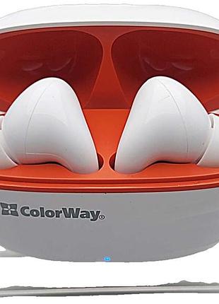 Наушники bluetooth-гарнитура б/у сolorway slim tws-5 арт.123460