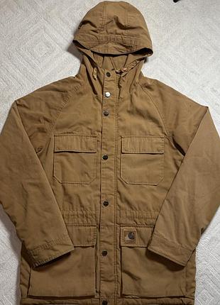 Куртка чоловіча carhartt mosley jacket коричнева розмір м