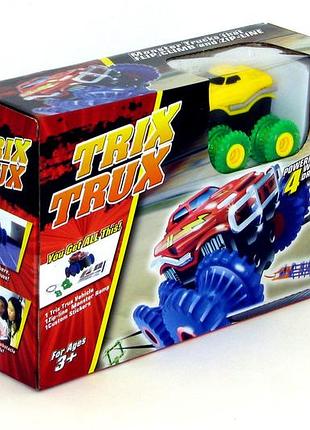 Машинка на бат. trix trux (желтый) 4