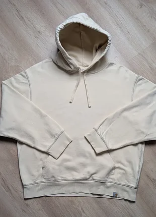 Худі carhartt wip nebraska оверсайз молочне бавовна l