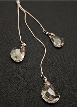Кольє сотуар кристали swarovski 2