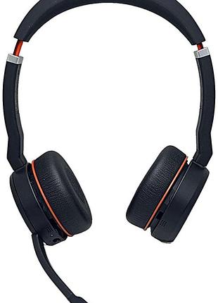 Наушники bluetooth-гарнитура б/у jabra evolve 75 ms hsc040w