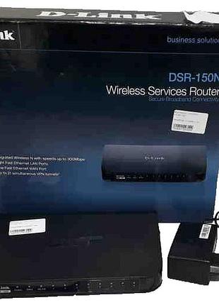 Проводной роутер маршрутизатор коммутатор б/у d-link dsr-150n