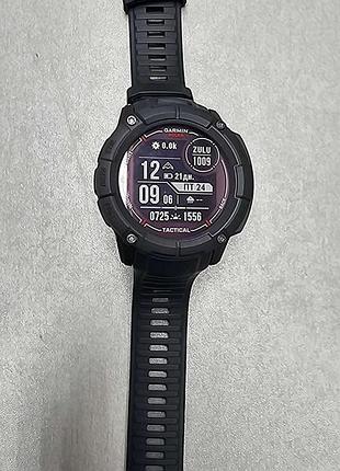 Смарт-часы браслет б/у garmin instinct 2x solar 7