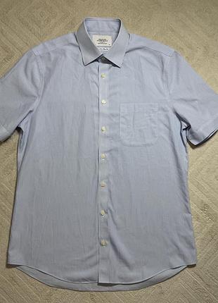 Сорочка чоловіча charles tyrwhitt striped блакитна, розмір 16/41