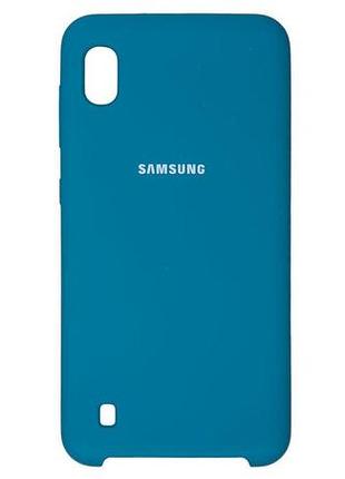 Чохол для мобільного телефона original silicon case samsung a105 (a10) blue