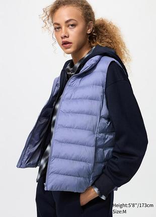 Теплий жилет pufftech uniqlo