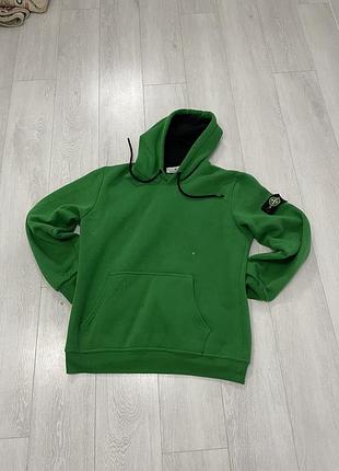 Чоловіче худі stone island зелене