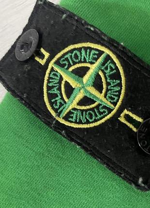 Чоловіче худі stone island зелене 4