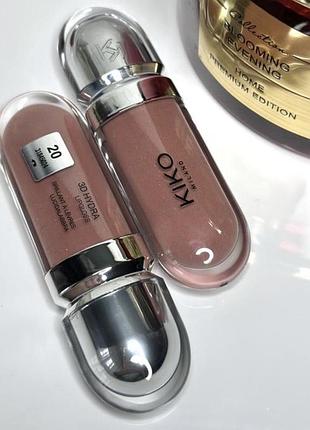 Блиск для губ kiko milano 3d hydra lipgloss 8