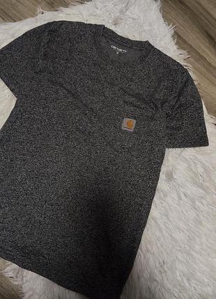 Крутая футболка carhartt на рост 158-170 см