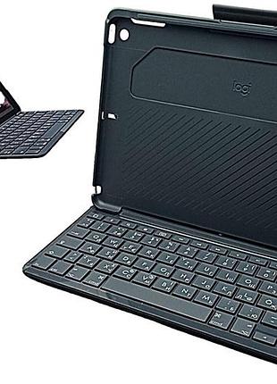Б/у logitech slim folio keyboard folio case for apple ipad 5th/6th gen.