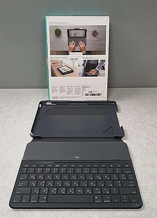Б/у logitech slim folio keyboard folio case for apple ipad 5th/6th gen. 7