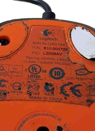 Мышь компьютерная б/у logitech mouse m-uas-144 ls1 laser