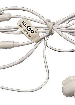 Наушники bluetooth-гарнитура б/у klgo ks-63 арт.90604