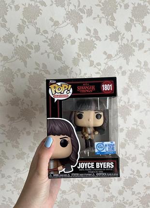 Колекціонування funko pop! фігурка джойс баєрс дивні дива
