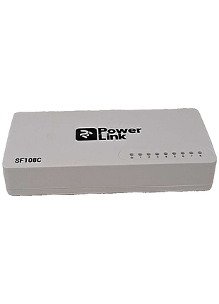 Сетевое оборудование wi-fi и bluetooth б/у 2e powerlink sf108c 8xfe