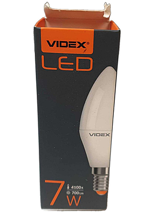 Б/у led лампа videx c37e 7w e14 4100k
