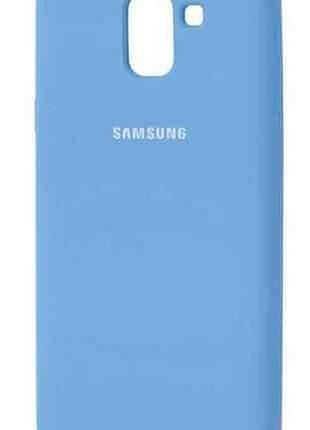 Чохол для мобільного телефона original silicon case samsung j600 (j6-2018) blue