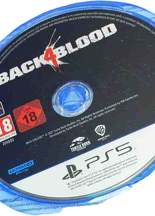 Игра для приставок компьютера б/у back 4 blood (ps5)