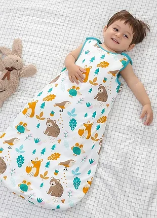 Теплый спальный мешок спальник mosebears на 18-24м