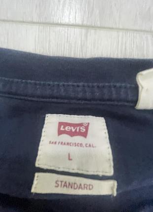 Кофта чоловіча levi's чорно-синя 3