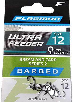 Б/у крючки flagman ultra feeder bream and carp series 2 №12