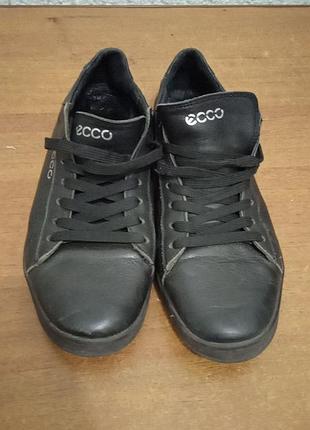 Кеди чоловічі ecco чорні 2