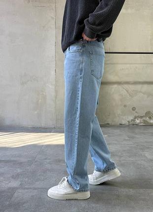 Топовые джинсы багги baggy blue 4