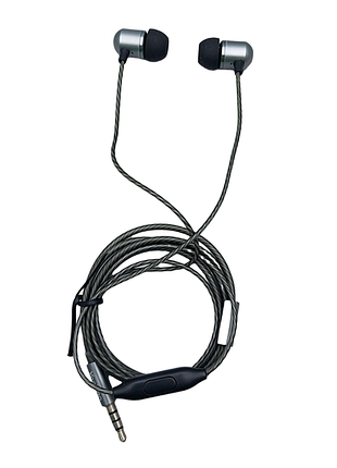 Навушники bluetooth-гарнітура yoobao ybl1 wire earphone gun metal