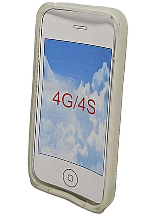 Чохол для мобільного телефона original silicone case iphone 4g/4s white