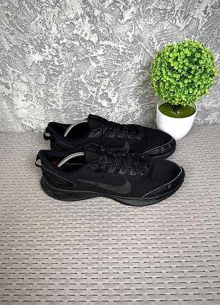 Nike runallday кроссовки 45 размер беговые черные