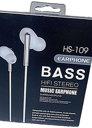 Навушники bluetooth-гарнітура б/у bass hs-109