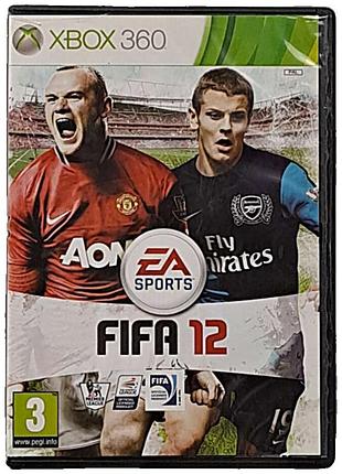 Игра для приставок компьютера б/у fifa 12 (xbox 360)