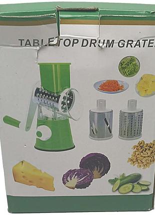 Ломтерезка б/у tabletop drum grater kitchen master cy-806