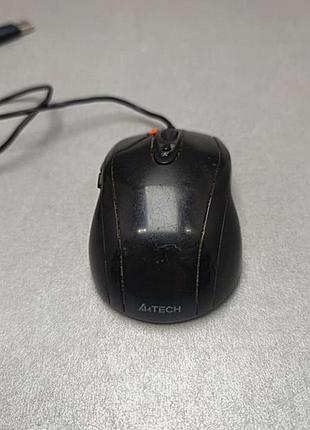 Мышь компьютерная б/у a4tech n-70fx black usb 6