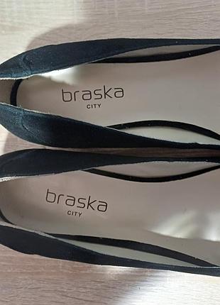 Замшевые туфли 41р braska 5