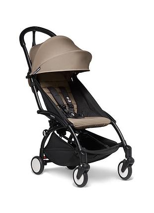 Прогулянкова коляска babyzen yoyo2 з 6 місяців (шасі black) taupe