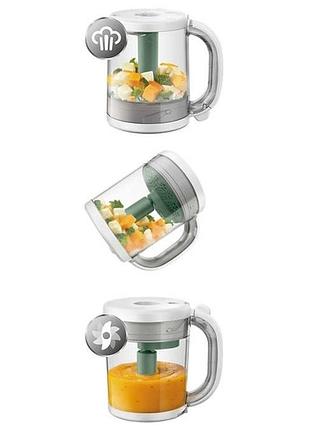 Пароварка-блендер 4 в 1 philips avent (scf885/01) 4
