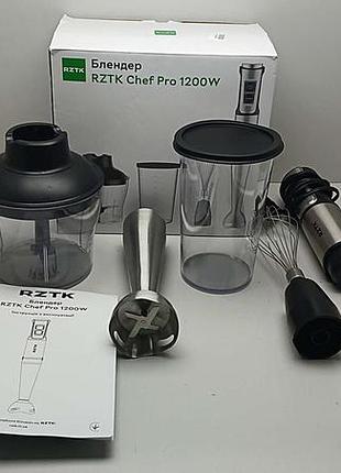 Блендер б/у блендер rztk chef pro 1200w 3