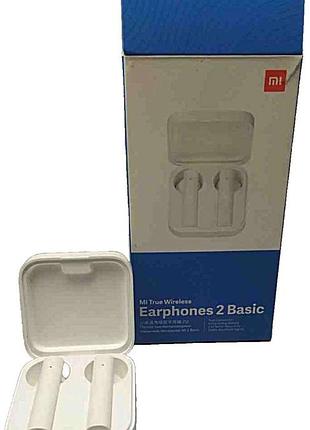 Наушники bluetooth-гарнитура б/у xiaomi mi true wireless earphones 2 basic